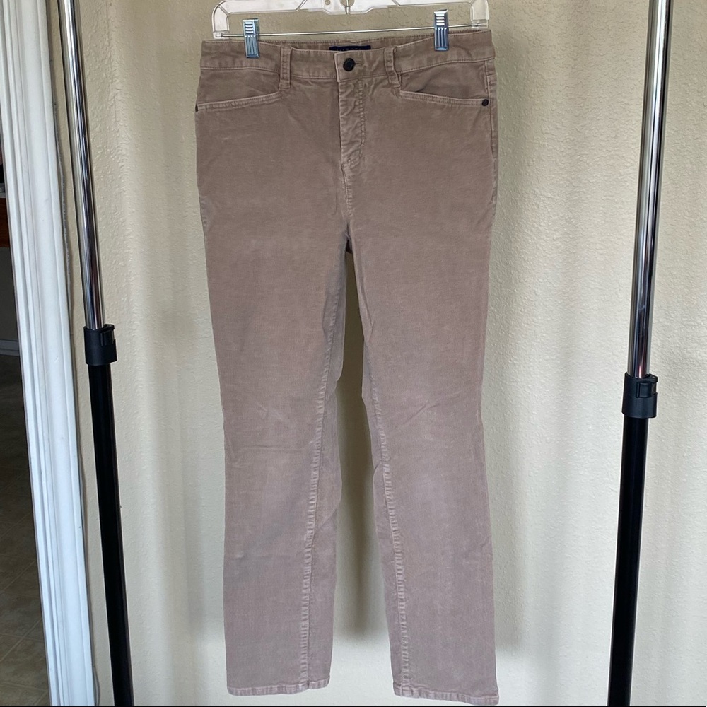 Talbots Taupe Corduroy Pants Sz 8